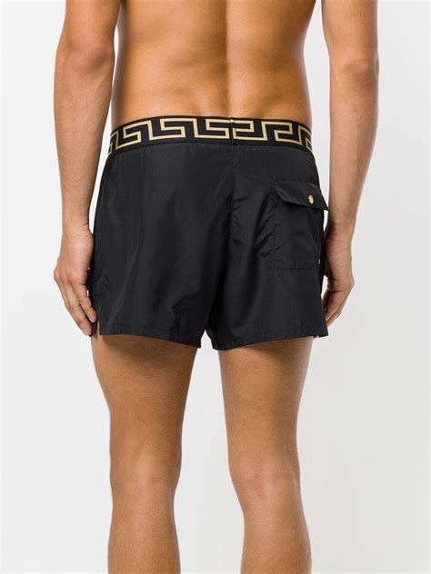 mens versace swim shorts